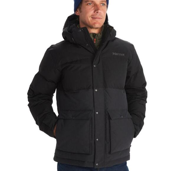Marmot Men's Black Fordham Down Jacket Size M - Picture 1 of 7